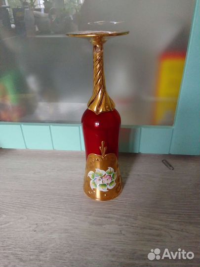 Рюмка-колокольчик Тарелка Италия Laveno