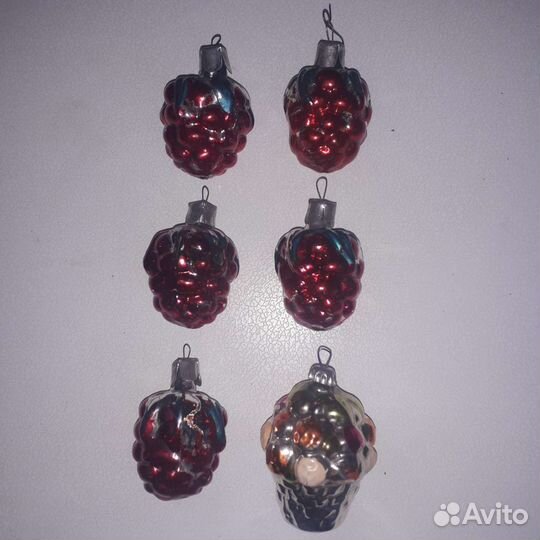 Елочные игрушки СССР