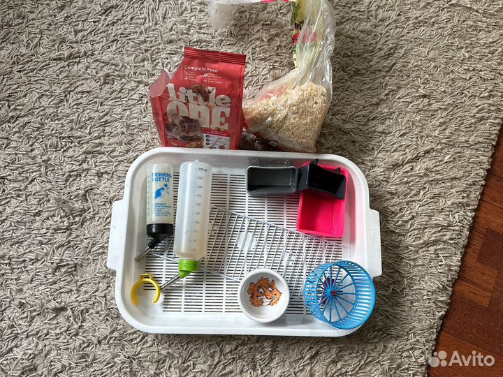 Аксессуары для клетки, корм