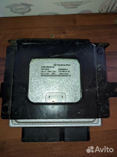 Блок управления двигателем Ssangyong Actyon G20DF