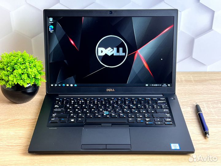Топовый Dell latitude 7480 (i7/16Gb/SSD512/ips)