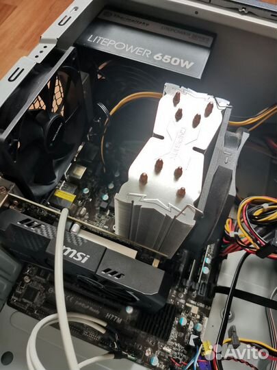 Компьютер Intel i7-3770/SSD/RX560/16 Гб озу