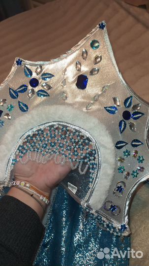 Костюм Снегурочки детский