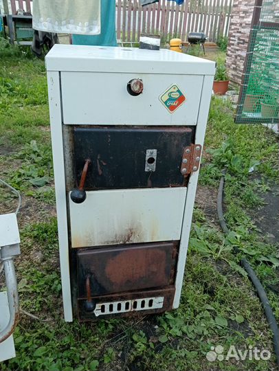 Газо- угольная печь котел