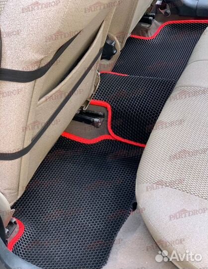 Коврики EVA, эва, ева 3D с бортами на ваз