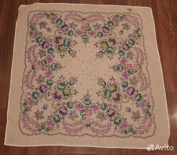 Платок шерсть Павлопосад