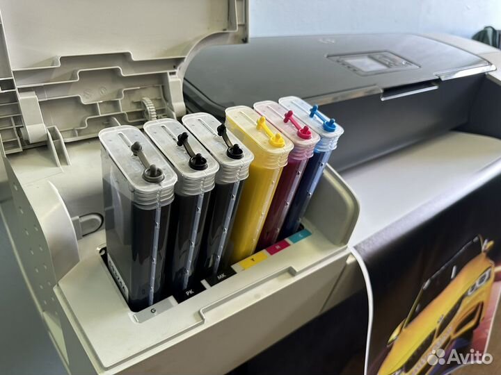 Плоттер hp designjet T610 24' пигмент 6 цветов