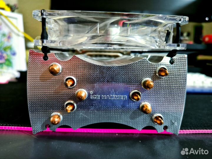Кулер 6 тепловых трубок ICE hammer