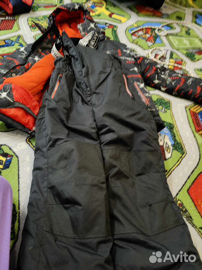 Детский зимний комплект на мальчика, 120-128