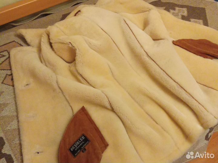 Дубленка женская натуральная размер 46 48