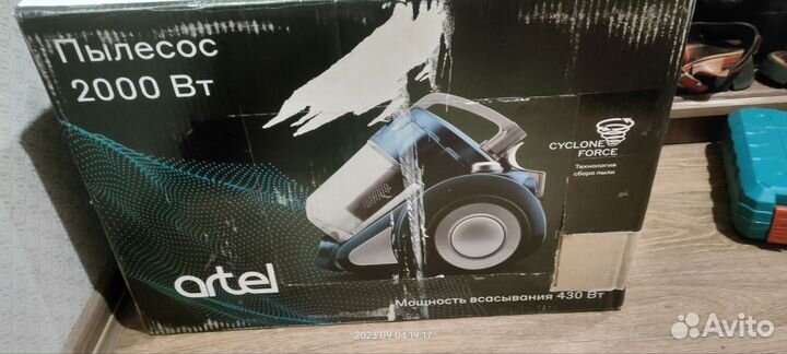 Пылесос artel новый