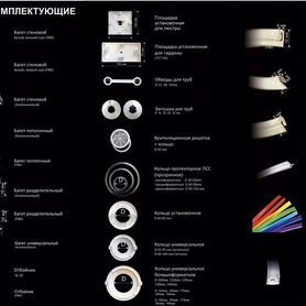 Комплектующие для натяжных потолков