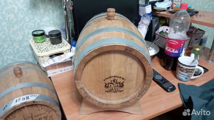 Бочка 10 литров от ставропольского бондаря