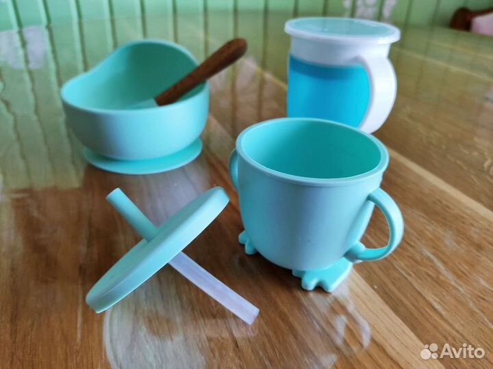 Детская посуда для прикорма, поильник