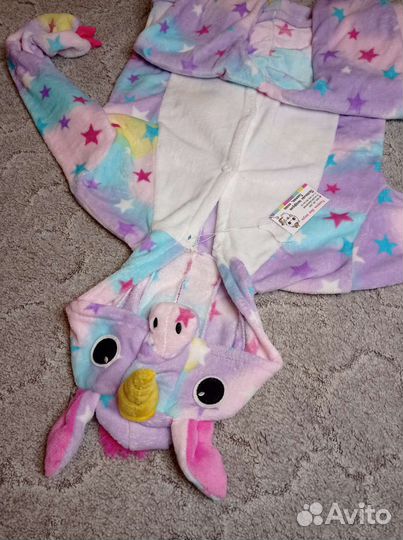 Пижама кигуруми Звёздный единорог XL