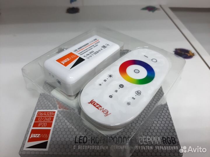 Контроллер для светодиодной ленты Rgb Prc-4000Rf