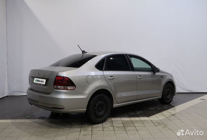 Volkswagen Polo 1.6 AT, 2019, 190 160 км