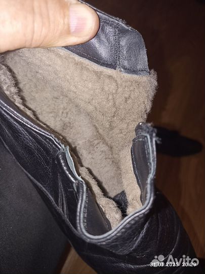 Полусапоги мужские зимние 42