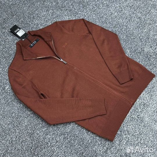 Кардиган мужской на молнии boss