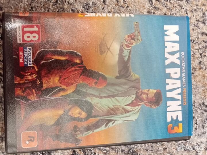 Диск с игрой Max Payne 3