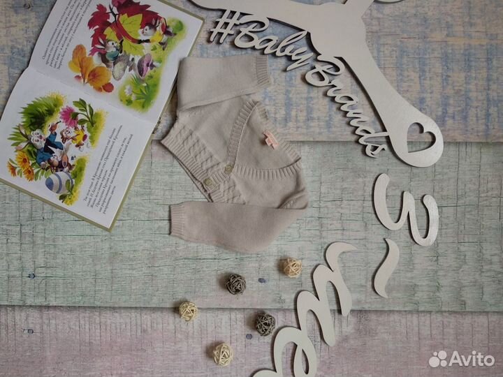 Платье и болеро на девочку 63-69 (3-6 мес)