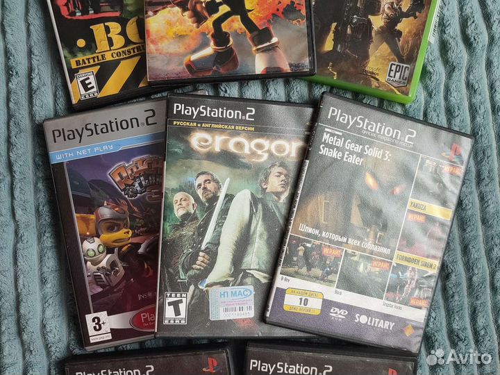 Диски с играми для пс 2
