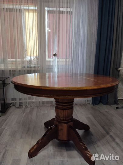 Стол деревянный раздвижной