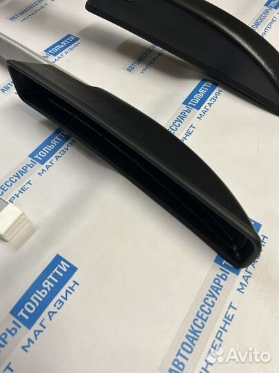 Рейлинги усиленные Шевроле-Нива серебряный муар