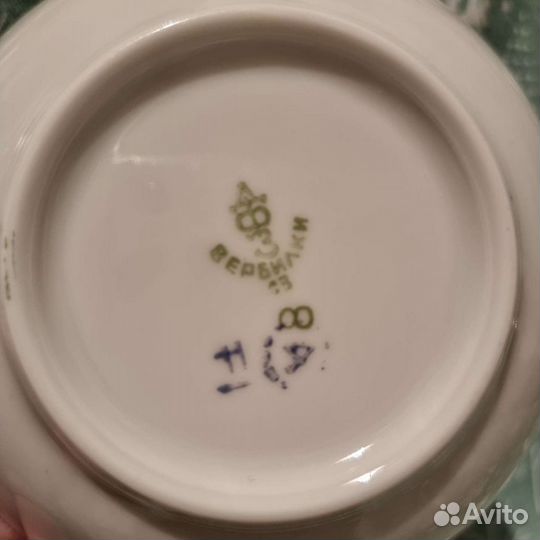 Чайные блюдца СССР