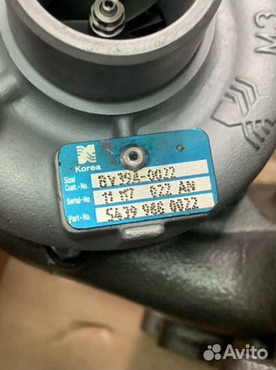 Турбина Volkswagen,Audi,Skoda 1.9 TDI