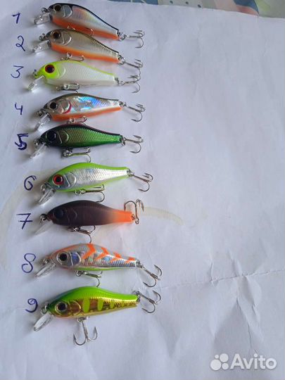 Воблерыzip baits rigge 35 F;SS