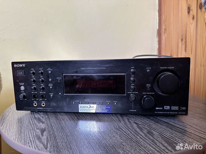 Ресивер усилитель караоке str-dk5