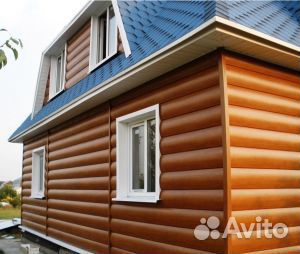 Сайдинг Блок-хаус 3D