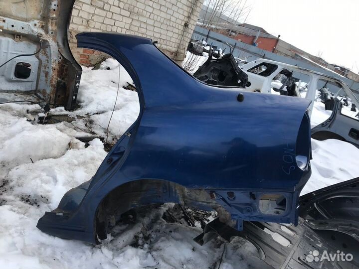 Крыло заднее левое Chevrolet Lanos