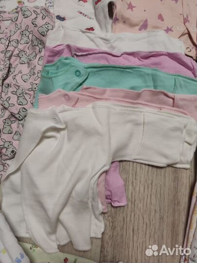 Пакет вещей для новорожденной 50-56рр