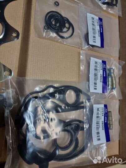 Комплект прокладок Solaris Rio и другие