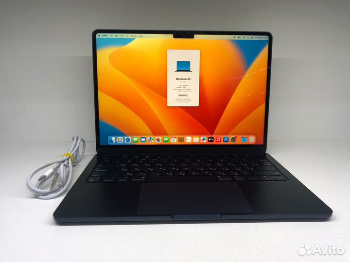 Apple MacBook Air 13-inch (2022, M2) 8/256 синий