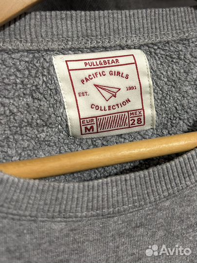 Свитшот pull and bear укороченный