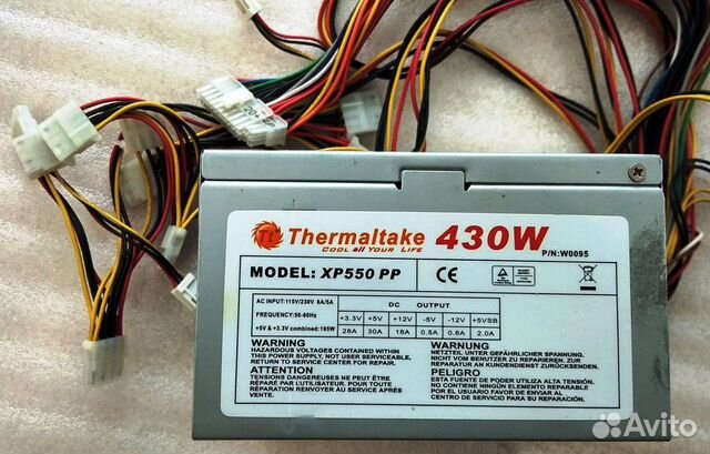 Подарю 2 Блока питания 3 Cott ATX-350 W и Termaltake XP550 PP 430 W БП Thermalta