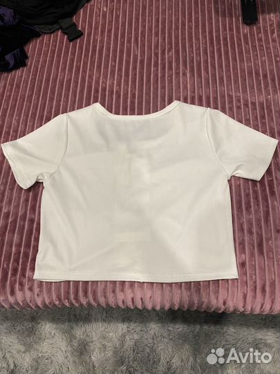 Топ женский с шнуровкой