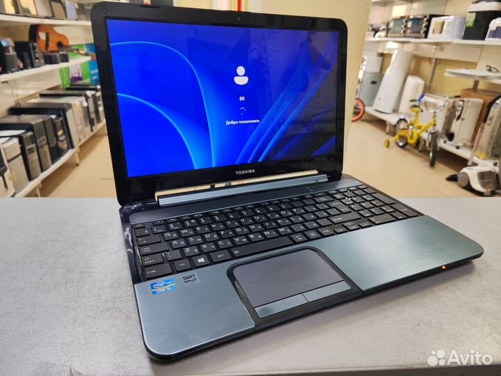 Ноутбук Toshiba на intel core для повседневных зад