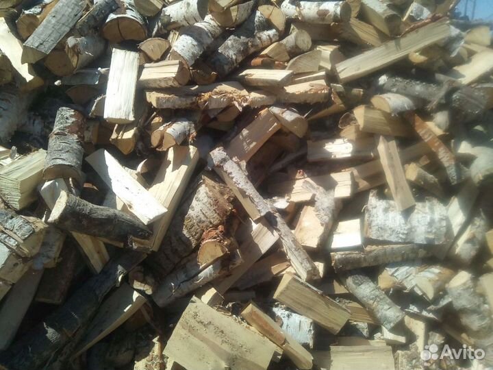 Дрова колотые с доставкой берёза осина