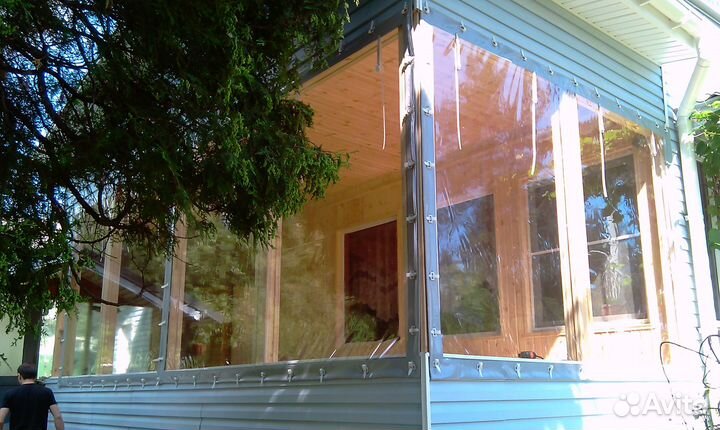 Мягкие окна из ткани пвх