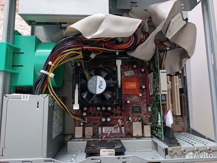 Системный блок Celeron D