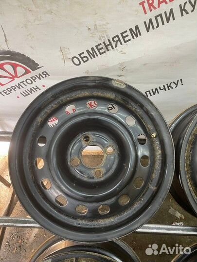 Штампы R15 4*100 ет40 6J цо56,1