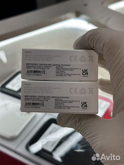 Новые оригинальные наушники EarPods