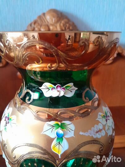 Ваза для цветов богемия