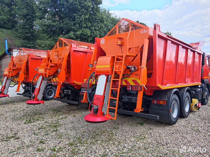 Кдм эд244А1-02 (зима) на самосвале маз 650128