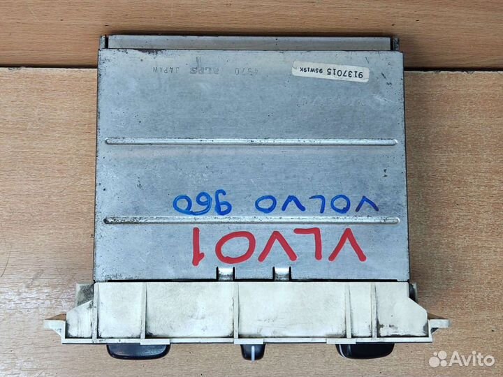 Блок управления отопителем, Volvo 960