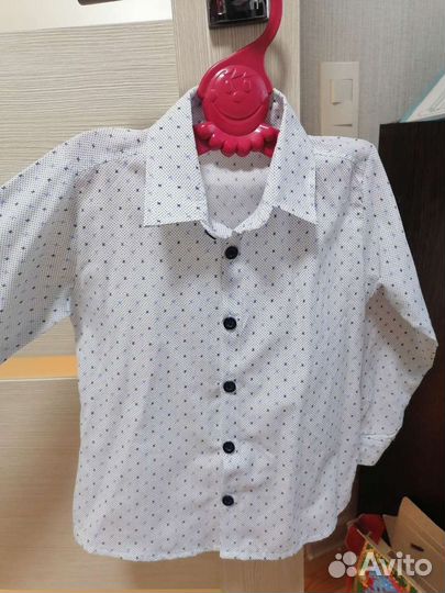 Рубашка для мальчика 104-110 см
